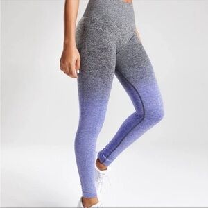 Gymshark medium MINT Gradient Purple Women's Leggings Ombré